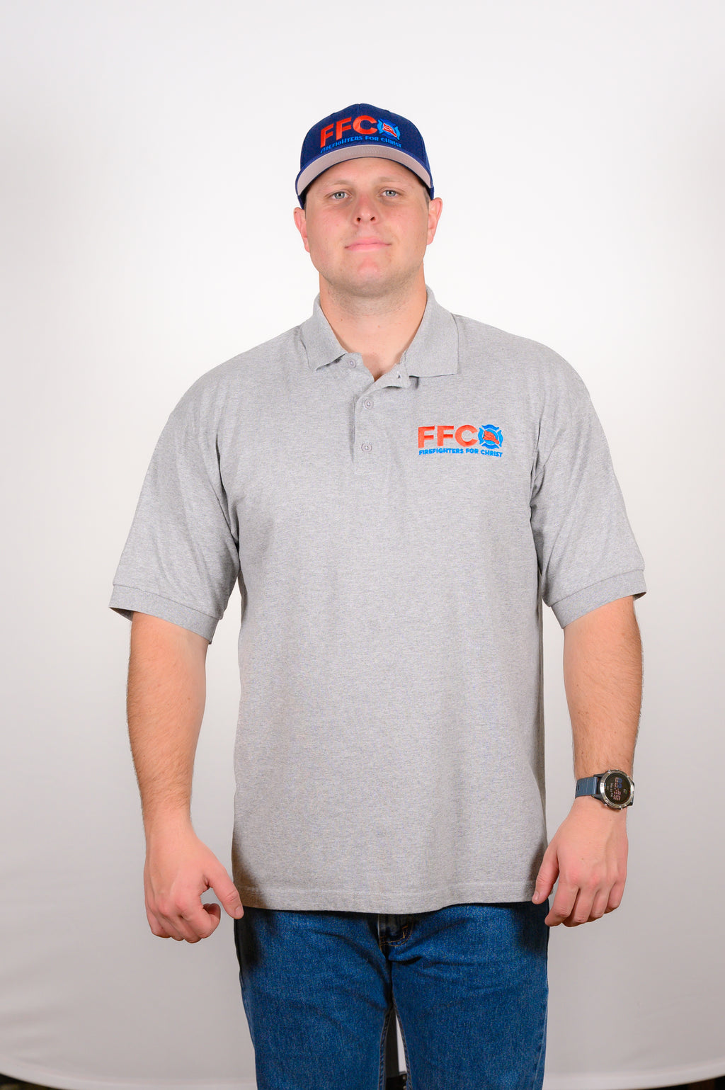 Cotton Polo (Gray)