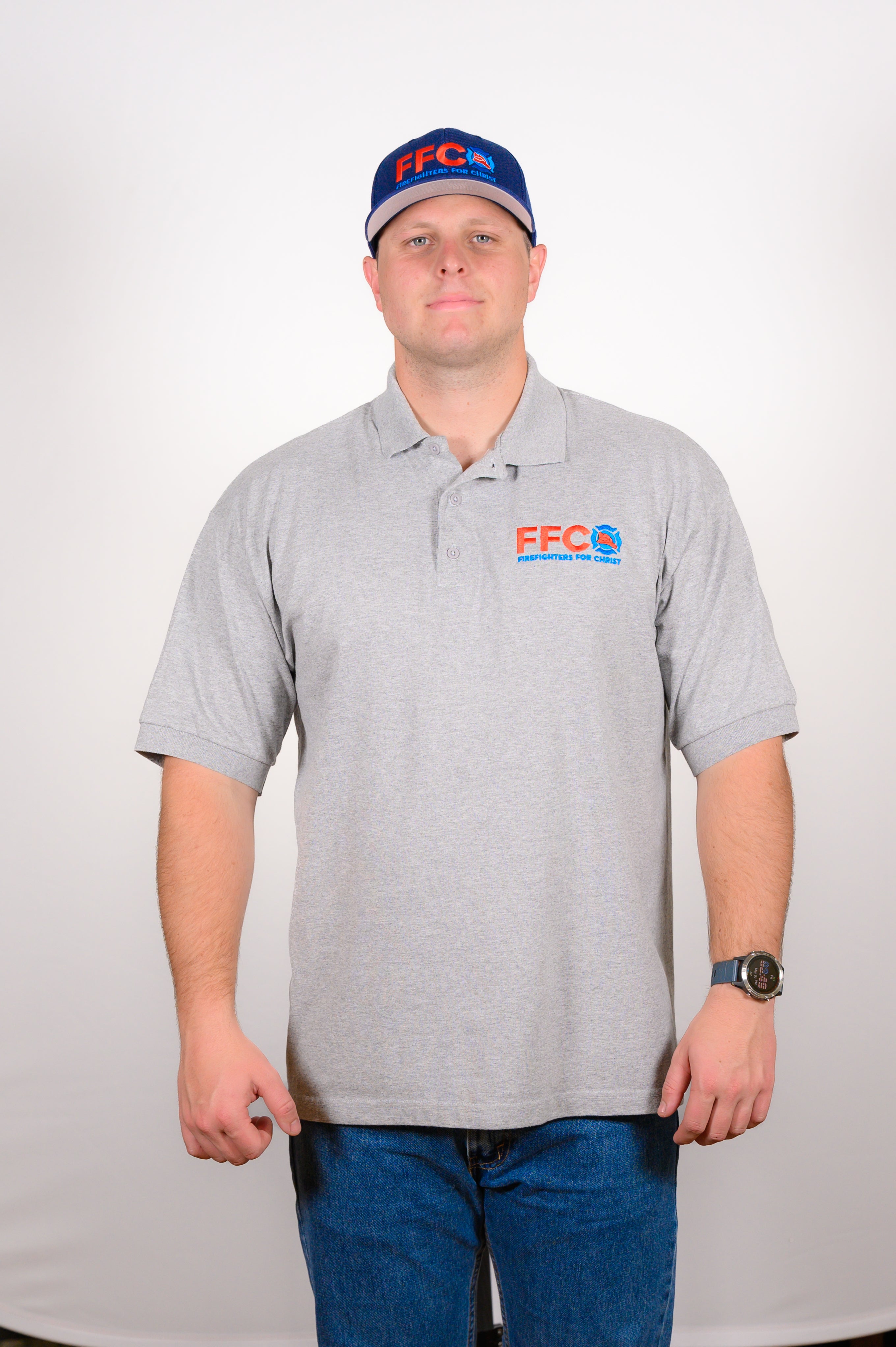 Cotton Polo (Gray)