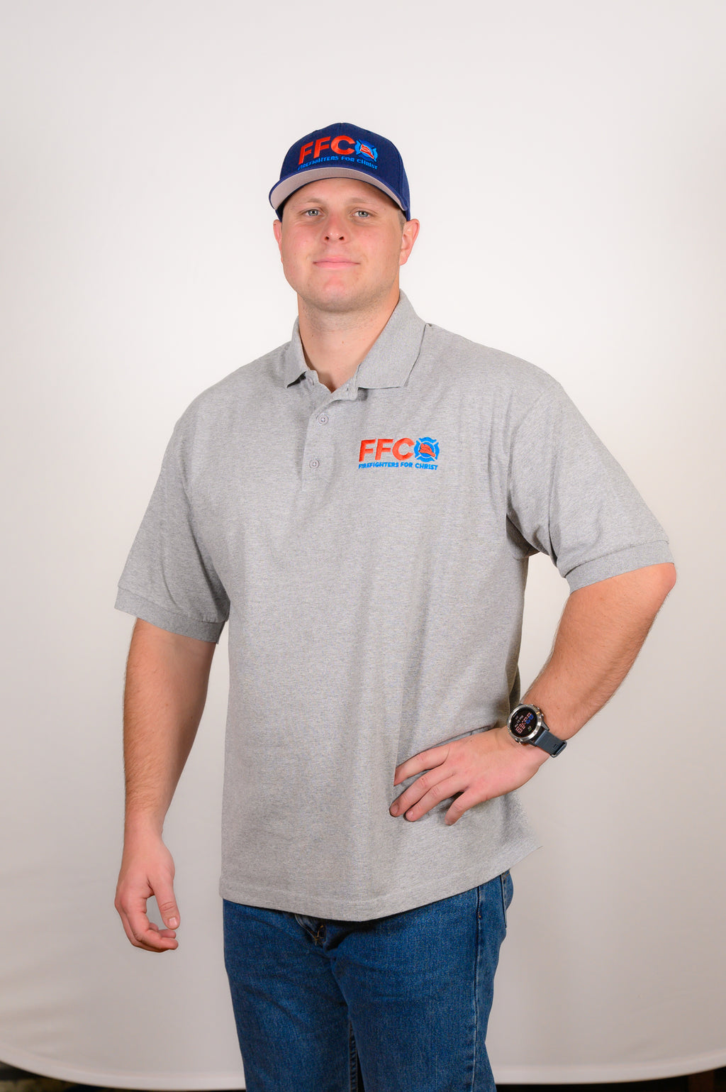 Cotton Polo (Gray)